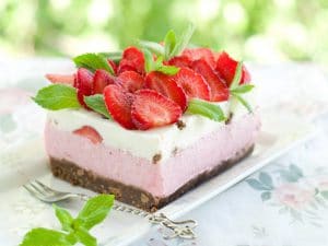 草莓橄榄油蛋糕